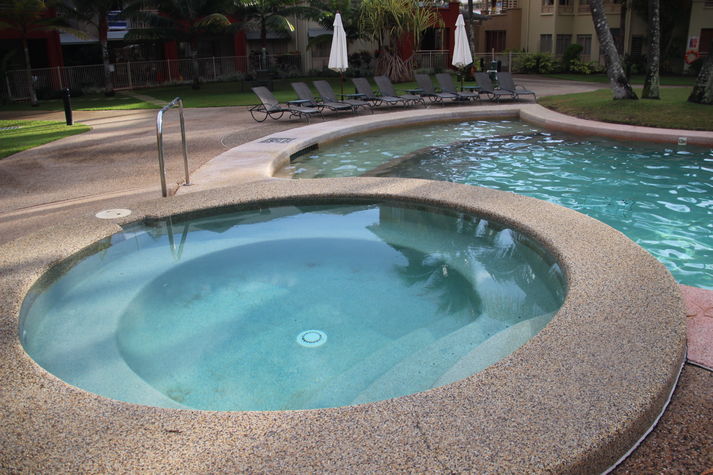 Spa from balcony