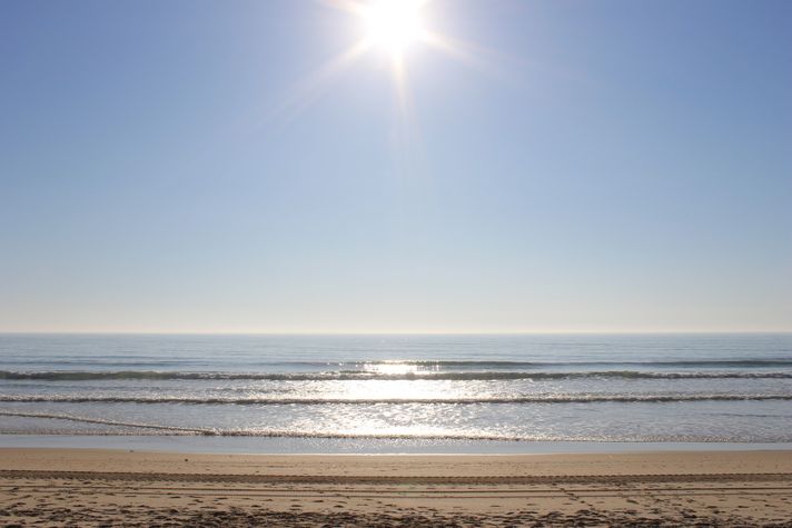 The Beach just 3km away