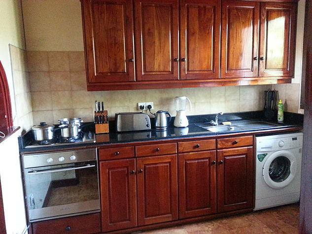 The ground floor kitchen