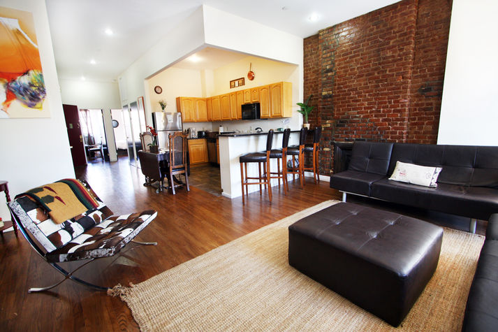 Living Room and Bar Area