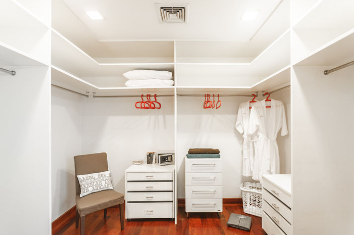 Safe inside the walk in closet
Safe inside the walk in closet