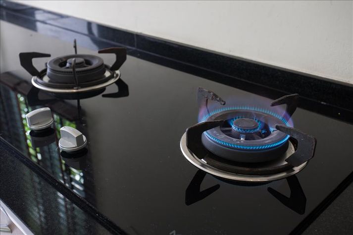 Burners with gas!
Burners with gas!