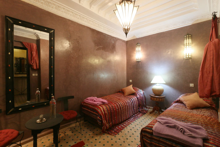 Chambre Koutoubia Marrakech Riad El Bellar
Chambre Koutoubia Marrakech Riad El Bellar Place Jemaa el Fna