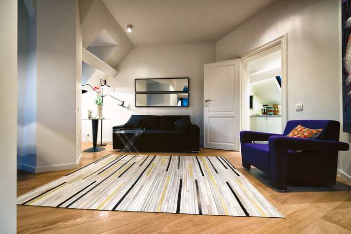 Living Room with High Quality Sofa Bed