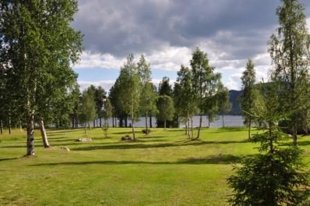 Blick über das Grundstück