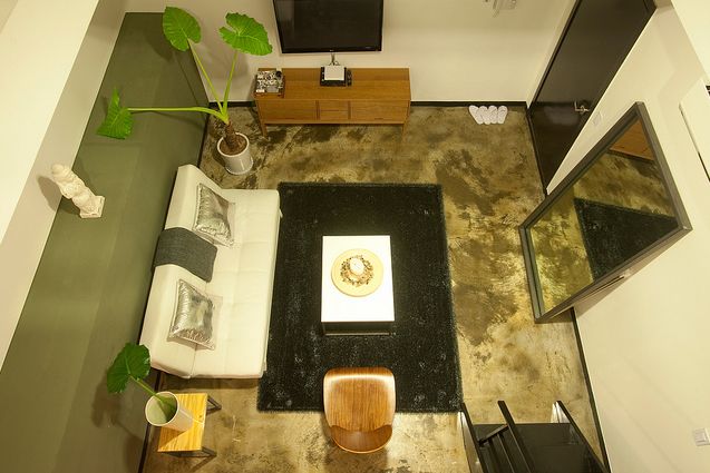 view from second floor