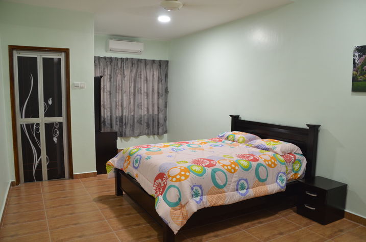 Bedroom 2, upstairs. View 1.