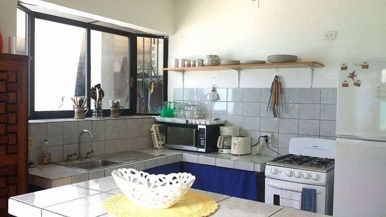 Kitchen of the downstair appartment