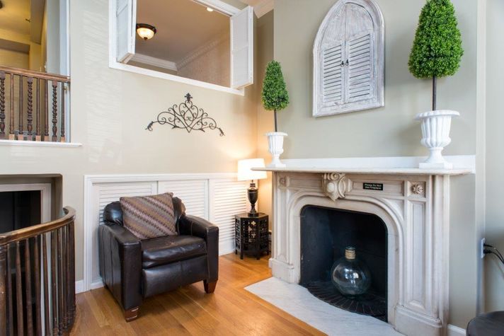 Unit 1F - Decorative Fireplace