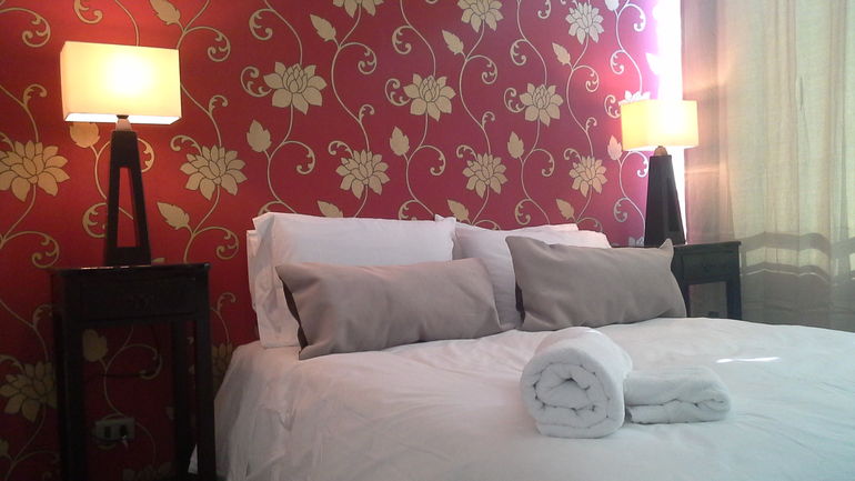 master bedroom in suite , walking closet