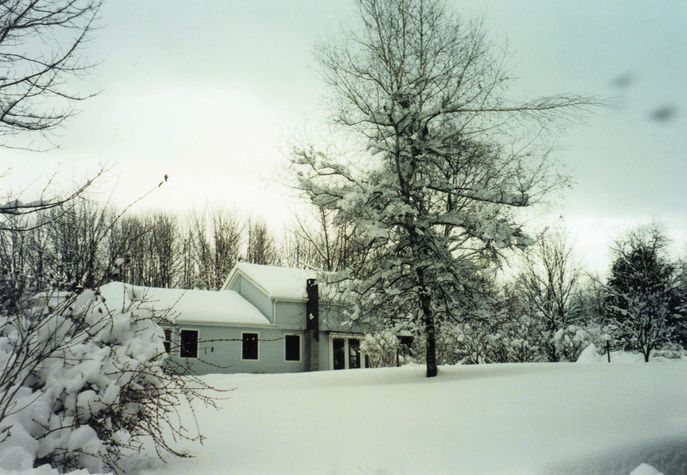 Winter Snow in Olivebridge