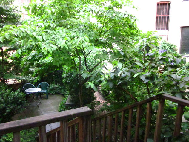 Garden Terrace outside living room