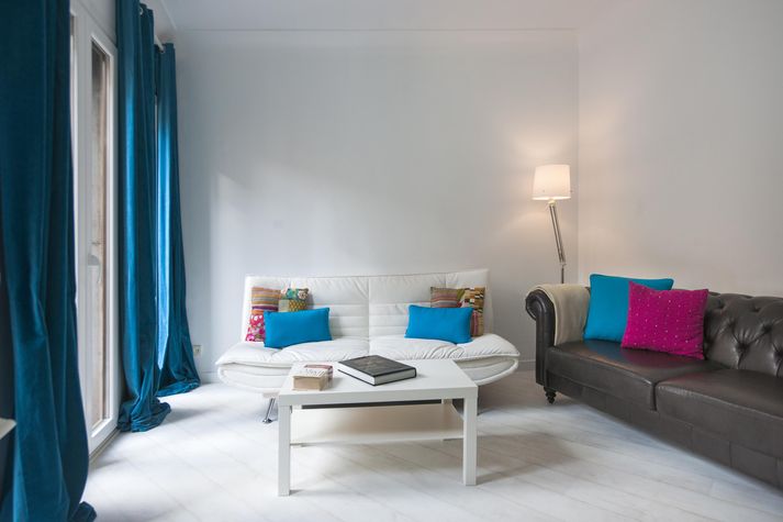 salon con vistas al corazon de la ciudad