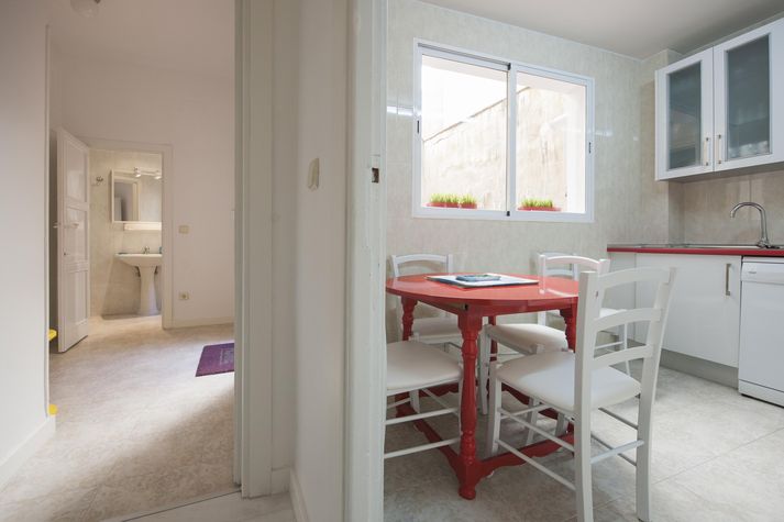 zona de comedor en la cocina