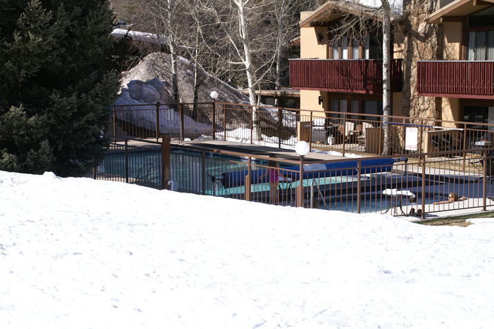 Our shared community pool and hot tub