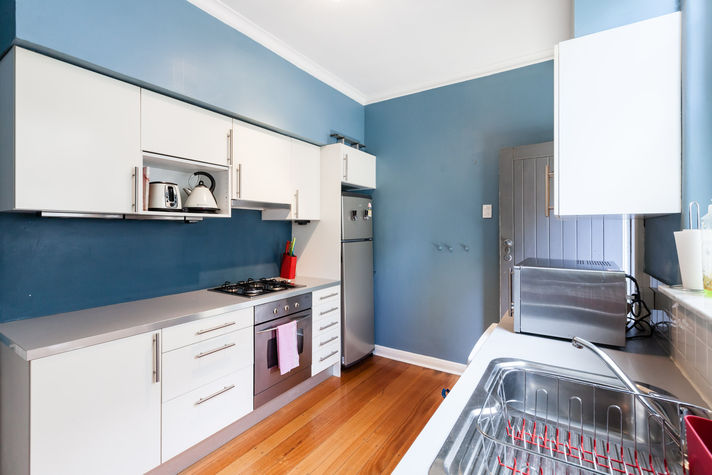 Fully stocked kitchen with all appliances and cookware you'll need