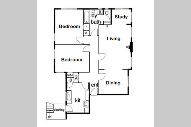 Spacious floor plan