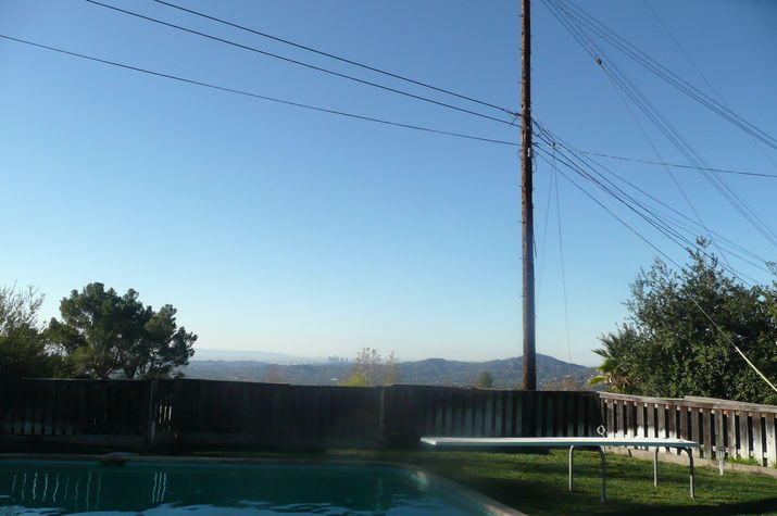 Amazing Views of Downtown Los Angeles and Surrounding Foothills and Mountains