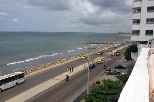 View from the balcony