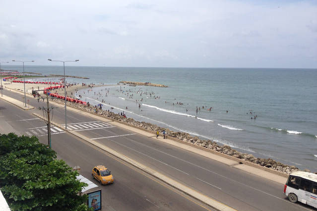 Beachfront access
