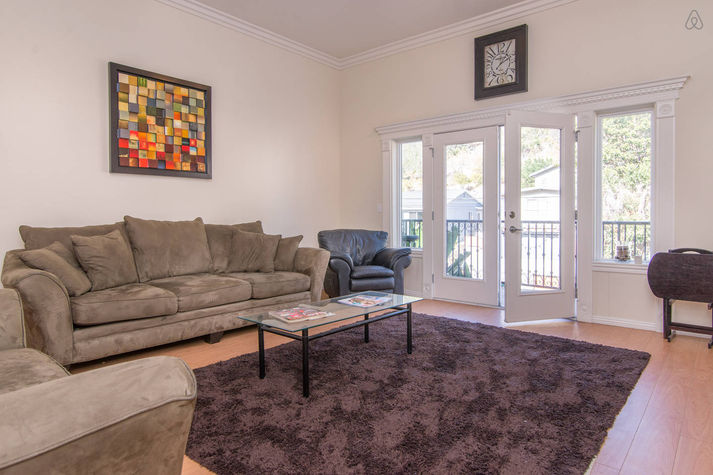 french doors to balcony