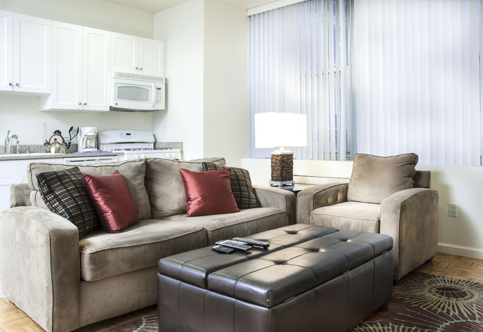 Furnished Living Room