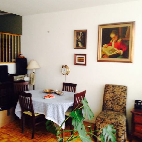 Click to Add Caption...The dining room