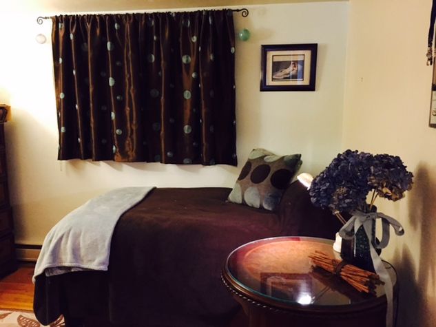 Second bedroom, which is a large twin.