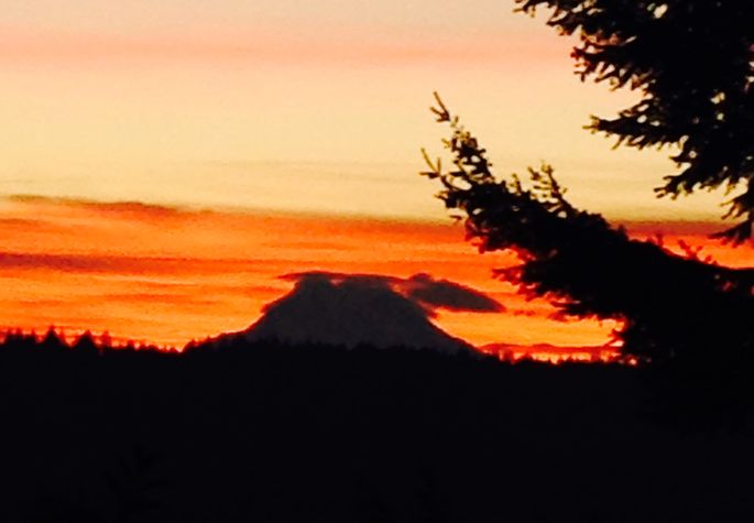 Sunrise from Kitchen