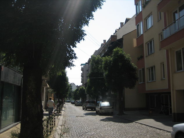 Street front of the building