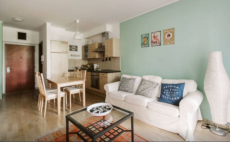 Living room with couch