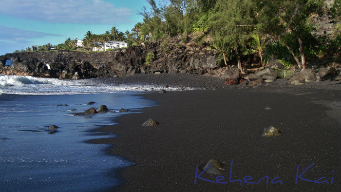 Kehena Beach just across the street