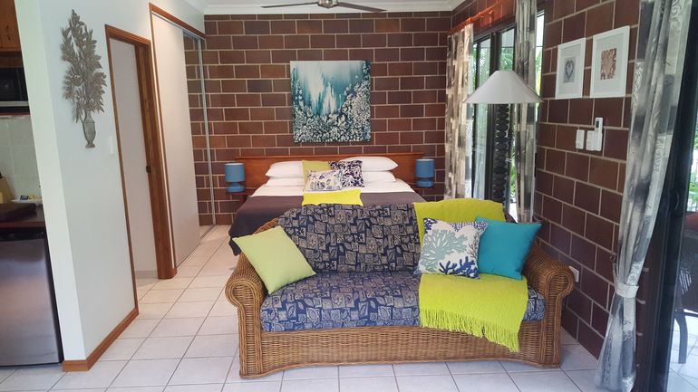 sleeping area