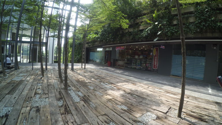 Garden and convenient store