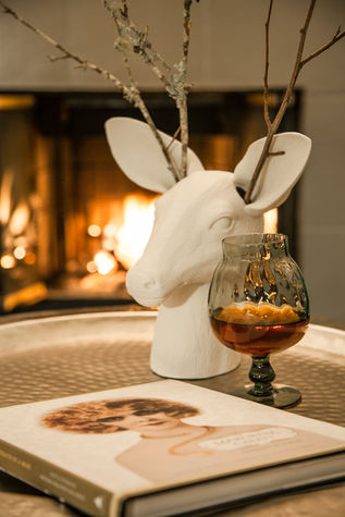 Cozy by the fire