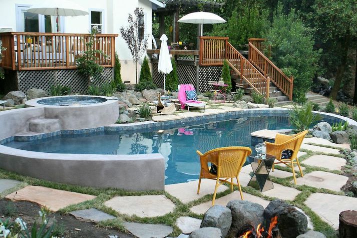 Pool. House