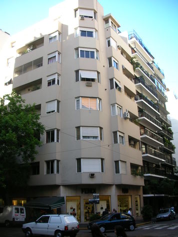 Facade of the building