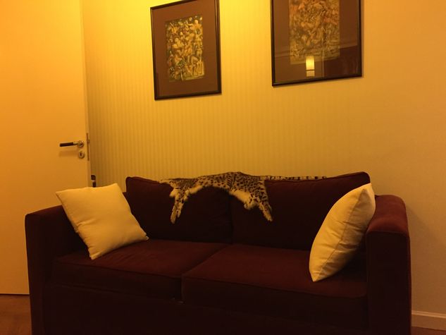 Guest bedroom > evening
