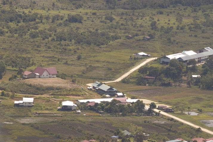 The Ngimat Ayu House location In Bario