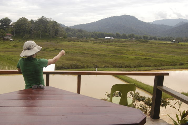Moutain View from The Ngimat Ayu House