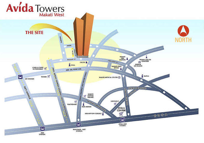 LOCATION sketch map