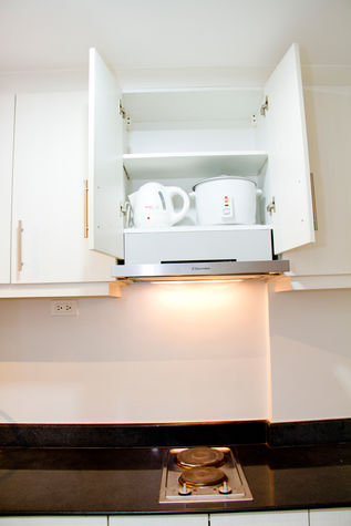 Kitchen with Rice Cooker & Water Heater