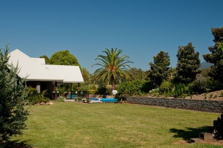 Landscaped surrounds