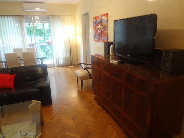 Living Room + Dining + Balcony