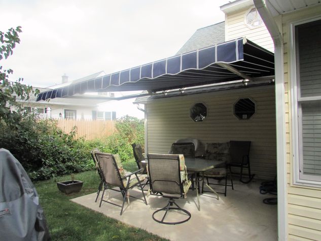 Backyard patio