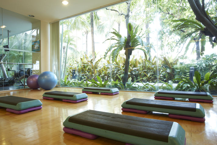 Yoga and Arabic room