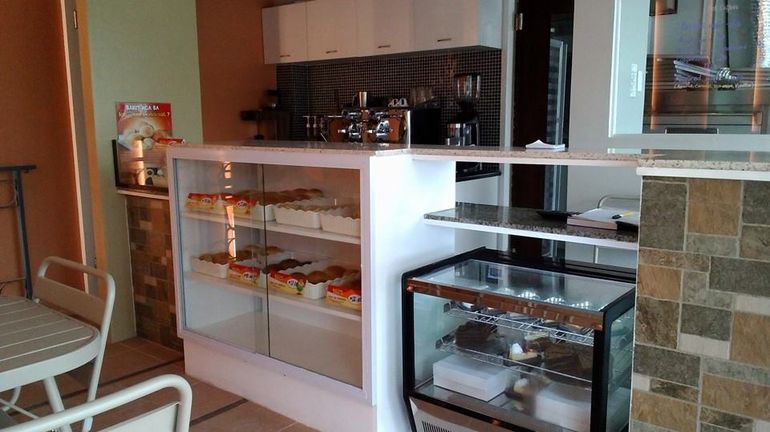 Bakery & coffee shop at ground level