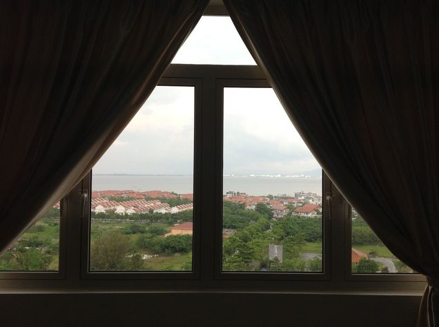 Sea view from the 1st bedroom