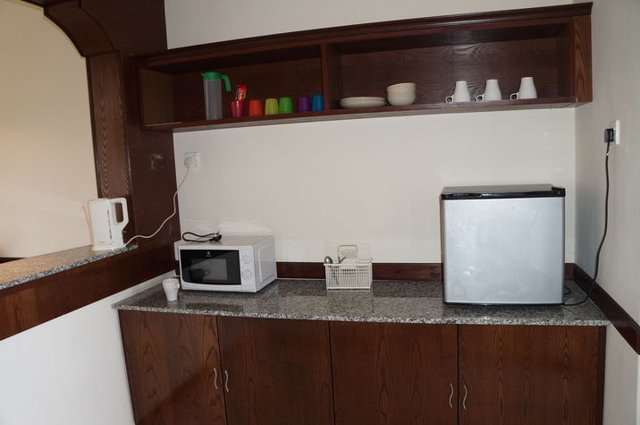 well equiped kitchen