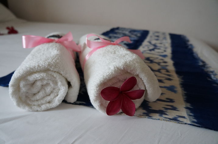 soft towels provided